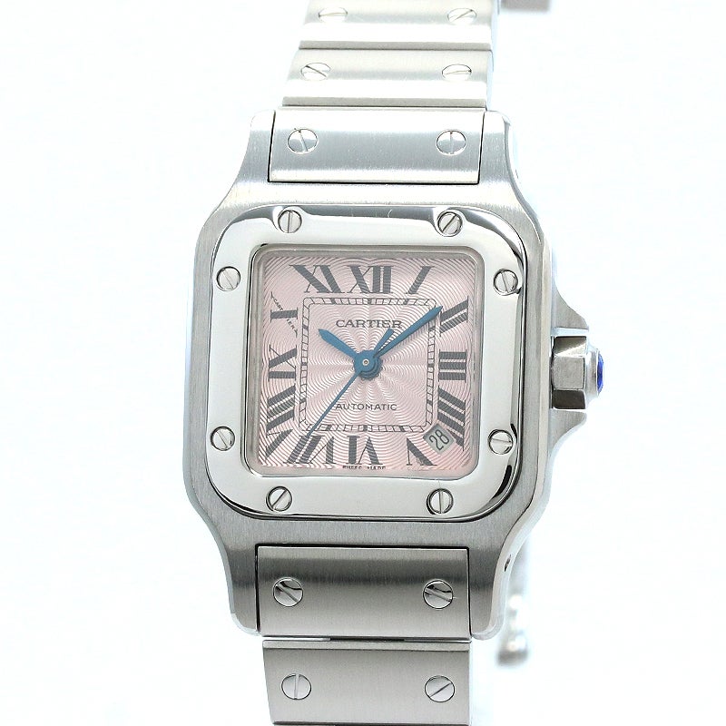 中古】CARTIER SANTOS GALBEE SMALL MODEL ASIA LIMITED カルティエ