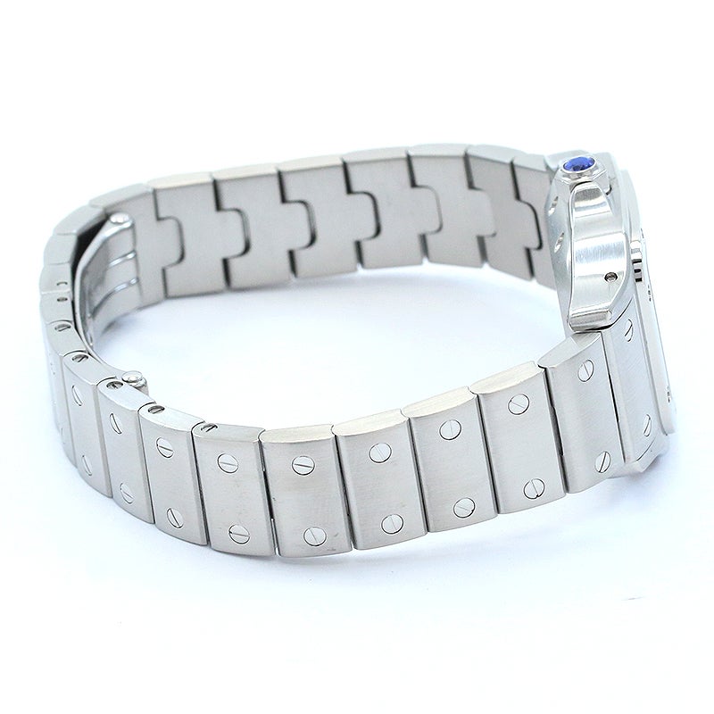 【OH済】 カルティエ 【CARTIER】 サントス ガルベ SM アジア限定 W20062D6 レディース ピンク ステンレススティール 腕時計 時計 SANTOS GALBEE SMALL MODEL ASIA LIMITED PINK SS 【中古】 中古】CARTIER SANTOS GALBEE SMALL MODEL ASIA LIMITED カルティエ