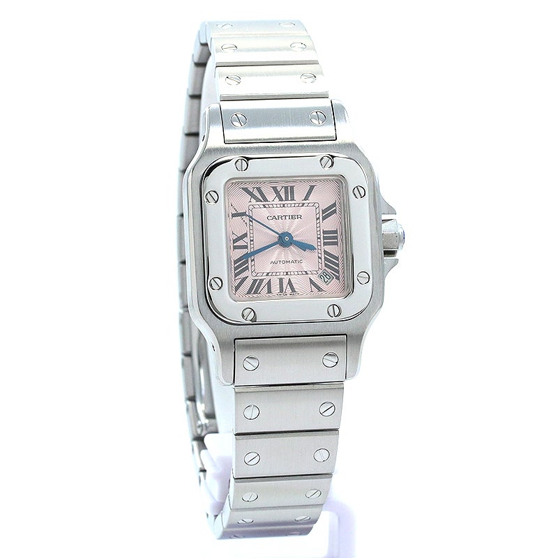 中古】CARTIER SANTOS GALBEE SMALL MODEL ASIA LIMITED カルティエ