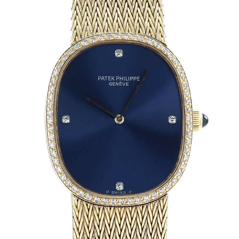 【中古】PATEK PHILIPPE GOLDEN  ELLIPSE パテック・フィリップ ゴールデン エリプス 3849/4