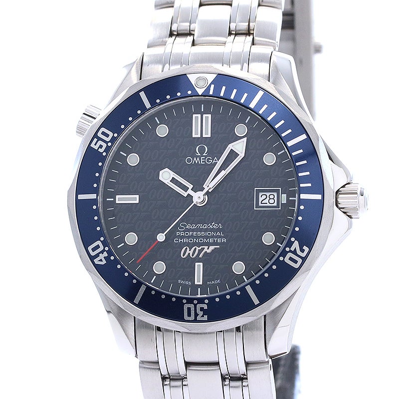 富*ん様 OMEGA Seamaster Geneve オメガ シーマスター ジ 中古】OMEGA SEAMASTER DIVER 300M JAMES BOND 40TH ANNIVERSARY