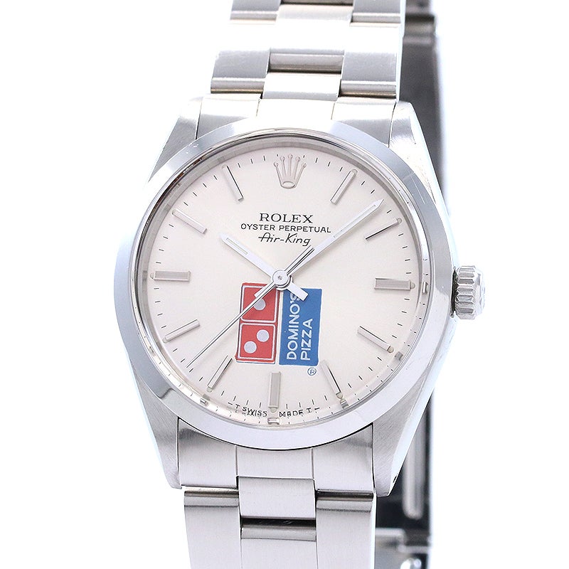 中古】ROLEX OYSTER PERPETUAL AIR-KING DOMINO'S PIZZA ロレックス