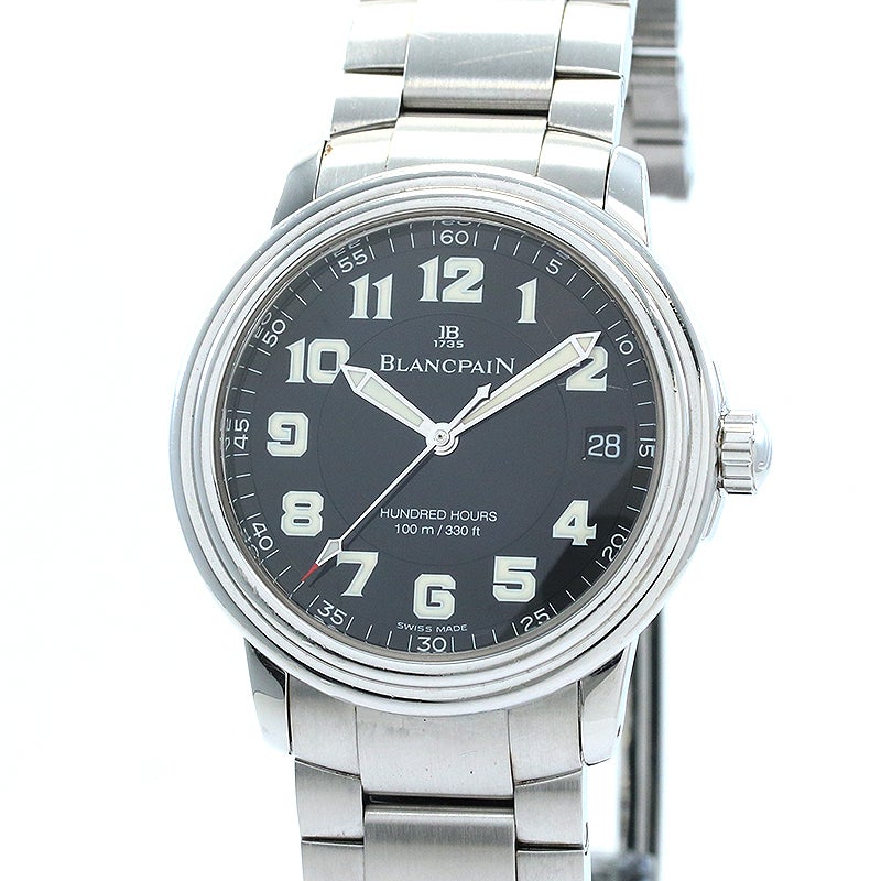 【中古】BLANCPAIN LEMAN ULTRA SLIM MILITARY ブランパン レマン ウルトラスリム ミリタリー 2100-1130M-71