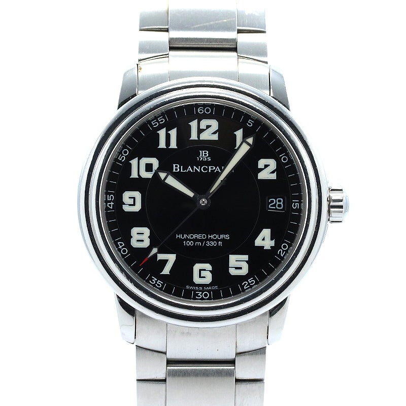 【中古】BLANCPAIN LEMAN ULTRA SLIM MILITARY ブランパン レマン ウルトラスリム ミリタリー 2100-1130M-71