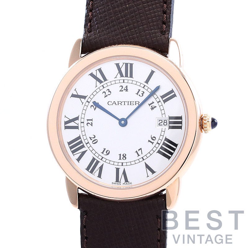 カルティエ　Cartier ロンドソロ 18K美品 Cartier - カルティエ Cartier ロンドソロ 18K美品の通販 by