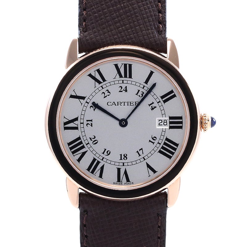 中古】CARTIER RONDE SOLO DE CARTIER 36MM カルティエ ロンド ソロ