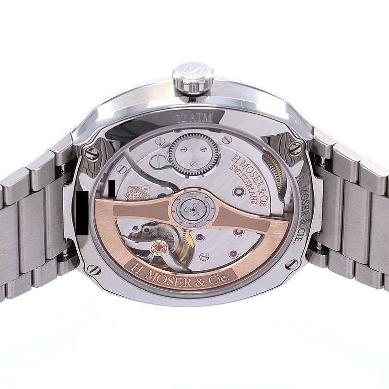 【中古】H.MOSER & CIE STREAMLINER CENTRE SECONDS SMOKED SALMON H.モーザー ストリームライナー・センターセコンド スモークサーモン 6200-1207