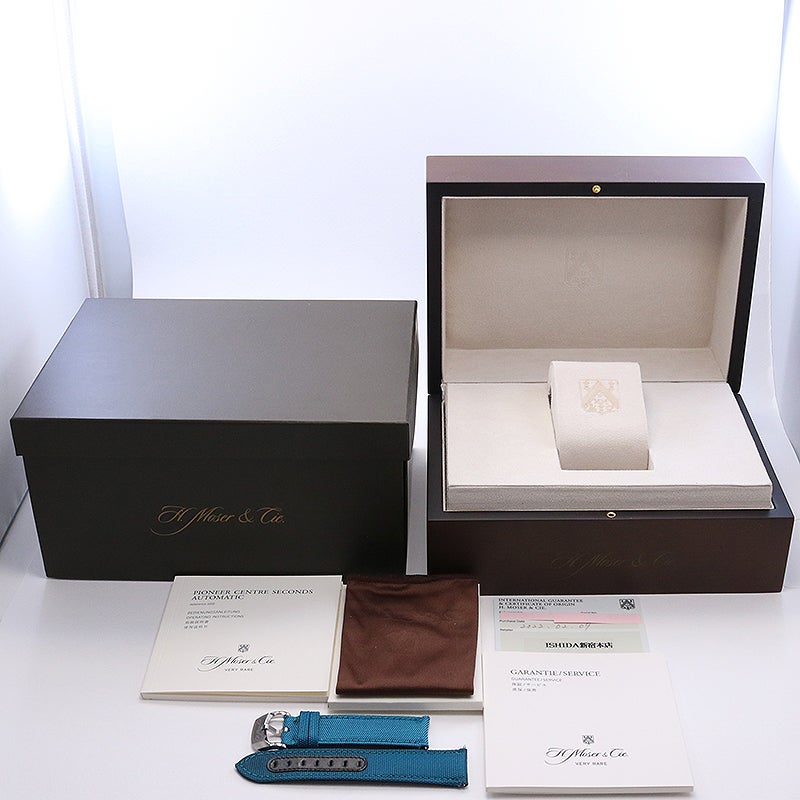 【中古】H.MOSER PIONEER CENTRE SECONDS MEGA COOL H.モーザー パイオニア センターセコンド メガ・クール 3200-1214