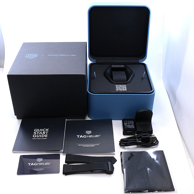 中古】TAG HEUER CONNECTED CALIBRE E4 PORSCHE EDITION タグ 