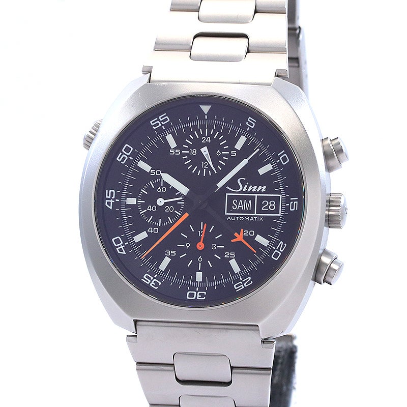 【中古】SINN SPACE CHRONOGRAPH MODEL 142.M ジン スペースクロノグラフ モデル142.M 142.M