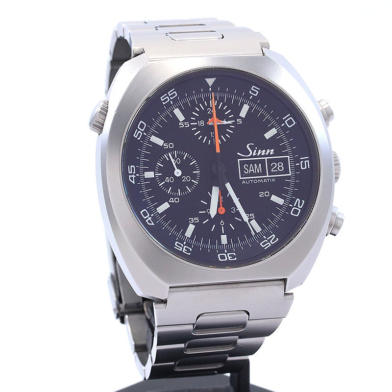 【中古】SINN SPACE CHRONOGRAPH MODEL 142.M ジン スペースクロノグラフ モデル142.M 142.M