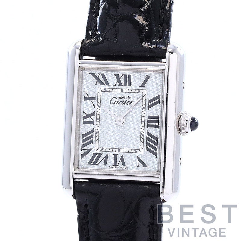 中古】CARTIER MUST TANK SMALL MODEL カルティエ マストタンク SM 