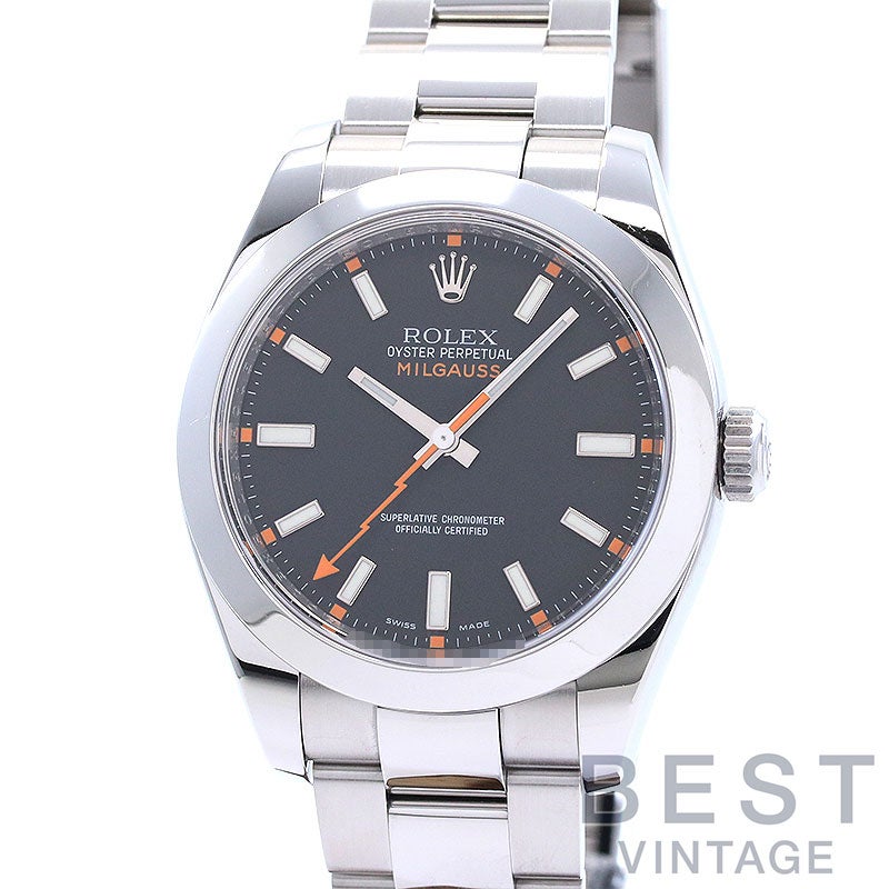 中古】ROLEX OYSTER PERPETUAL MILGAUSS ロレックス オイスター
