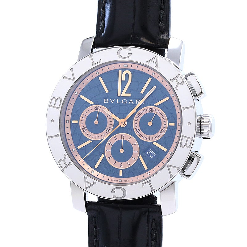 中古】BVLGARI BVLGARI BVLGARI CHRONOGRAPH 42MM ブルガリ ブルガリ