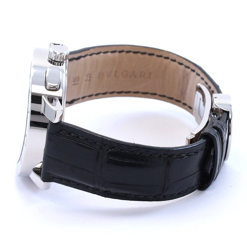 【中古】BVLGARI BVLGARI BVLGARI CHRONOGRAPH 42MM ブルガリ ブルガリ・ブルガリ クロノグラフ 42MM BB42C3SLDCH (BB42SLCH)
