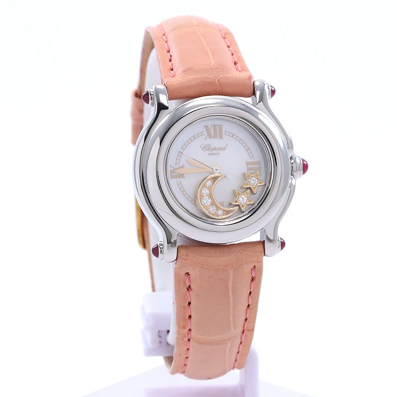 【中古】CHOPARD HAPPY SPORTS MOON & STAR ショパール ハッピースポーツ ムーン&スター 27/8245/21/42S（27/8245-21）