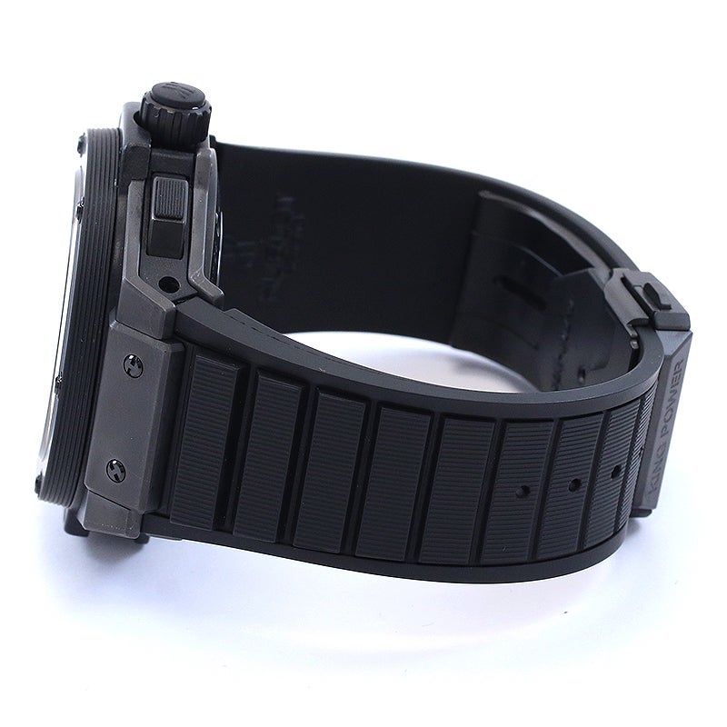 中古】HUBLOT KING POWER UNICO ALL BLACK ウブロ キングパワー ウニコ