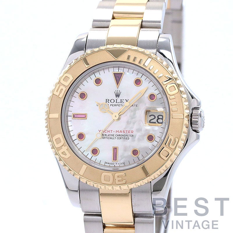 中古】ROLEX YACHT-MASTER 35 ロレックス ヨットマスター 35 68623NGR