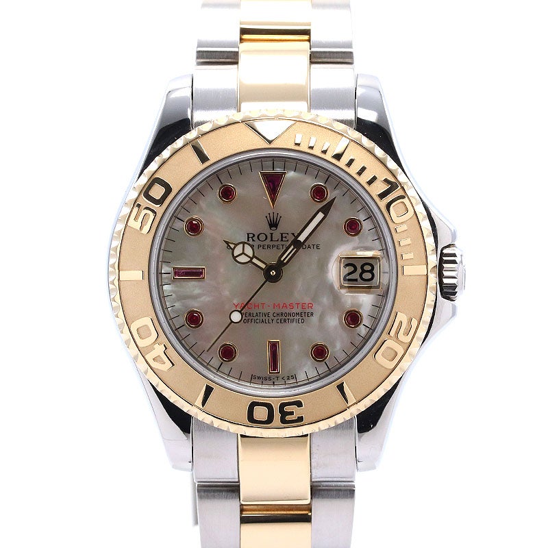 中古】ROLEX YACHT-MASTER 35 ロレックス ヨットマスター 35 68623NGR