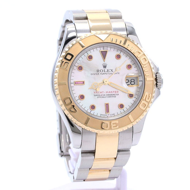 中古】ROLEX YACHT-MASTER 35 ロレックス ヨットマスター 35 68623NGR