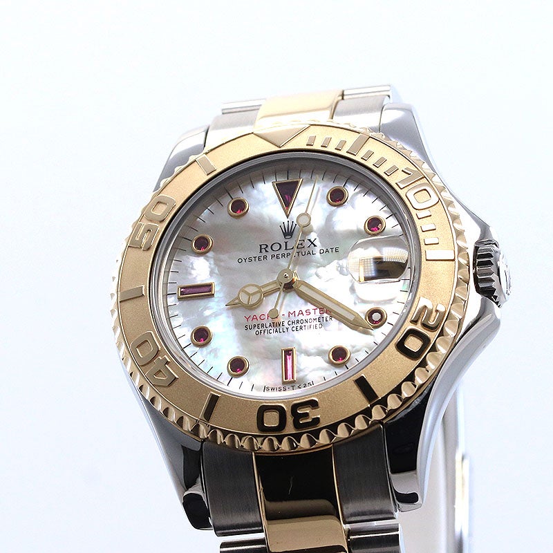中古】ROLEX YACHT-MASTER 35 ロレックス ヨットマスター 35 68623NGR
