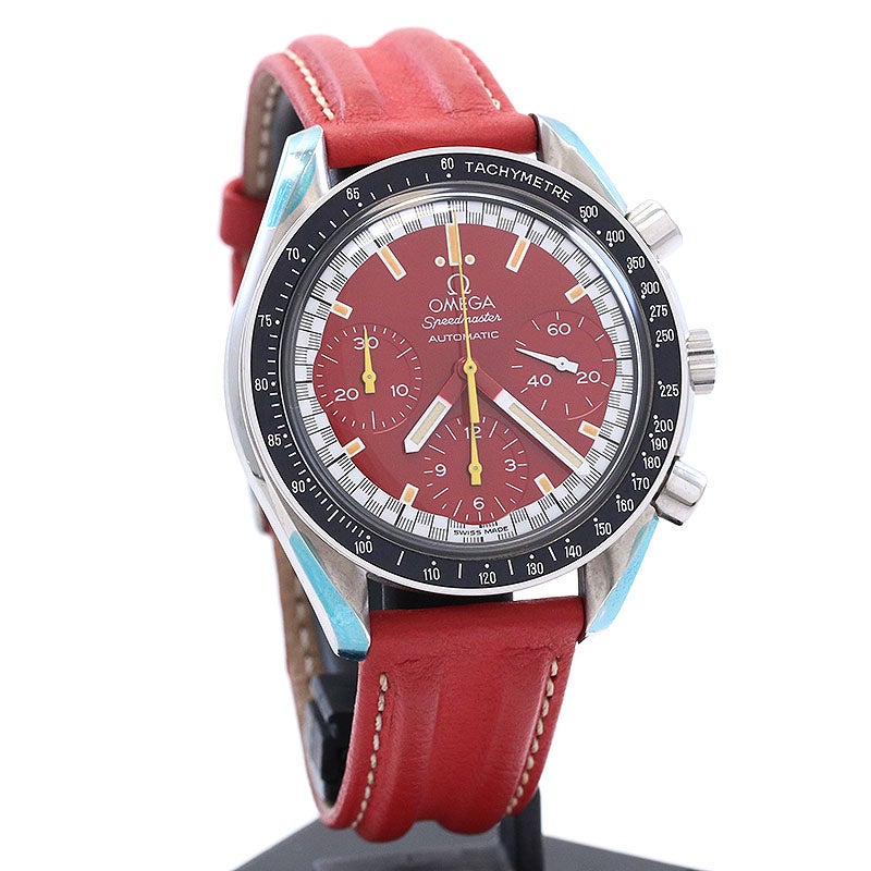 中古】OMEGA SPEEDMASTER REDUCED RACING MICHAEL SCHUMACHER オメガ