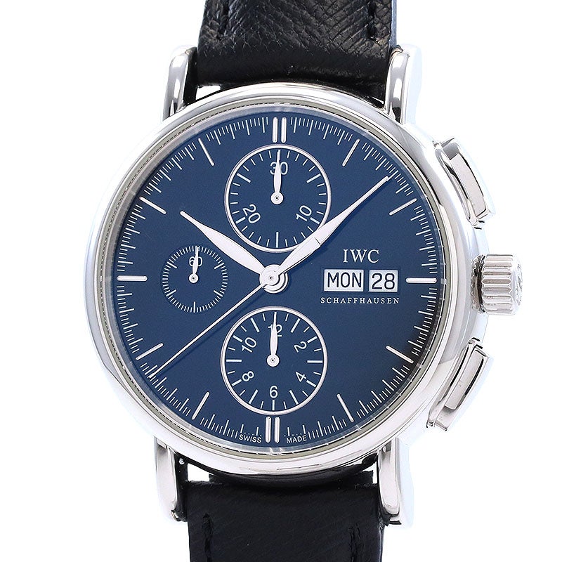 中古】IWC PORTFINO CHRONOGRAPH アイ・ダブリュー・シー ポートフィノ