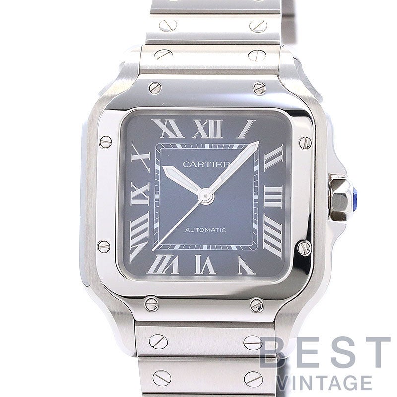 中古】CARTIER SANTOS DE CARTIER MEDIUM MODEL カルティエ サントス