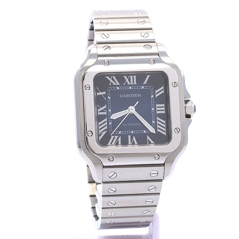 中古】CARTIER SANTOS DE CARTIER MEDIUM MODEL カルティエ サントス