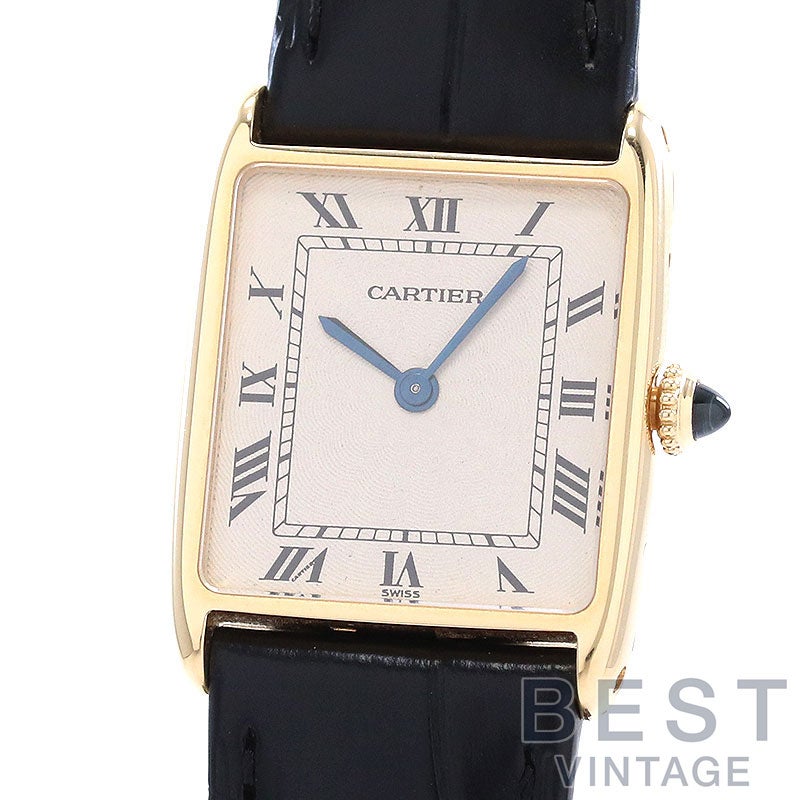 【中古】CARTIER TANK ARRONDIE / TANK ELLIPSE LARGE MODEL カルティエ タンク アロンディ LM /タンク エリプス LM 81722553 (896041)