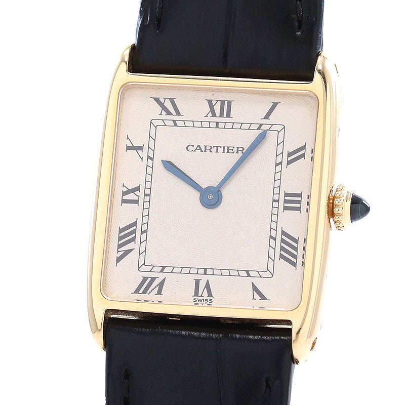 【中古】CARTIER TANK ARRONDIE / TANK ELLIPSE LARGE MODEL カルティエ タンク アロンディ LM /タンク エリプス LM 81722553 (896041)