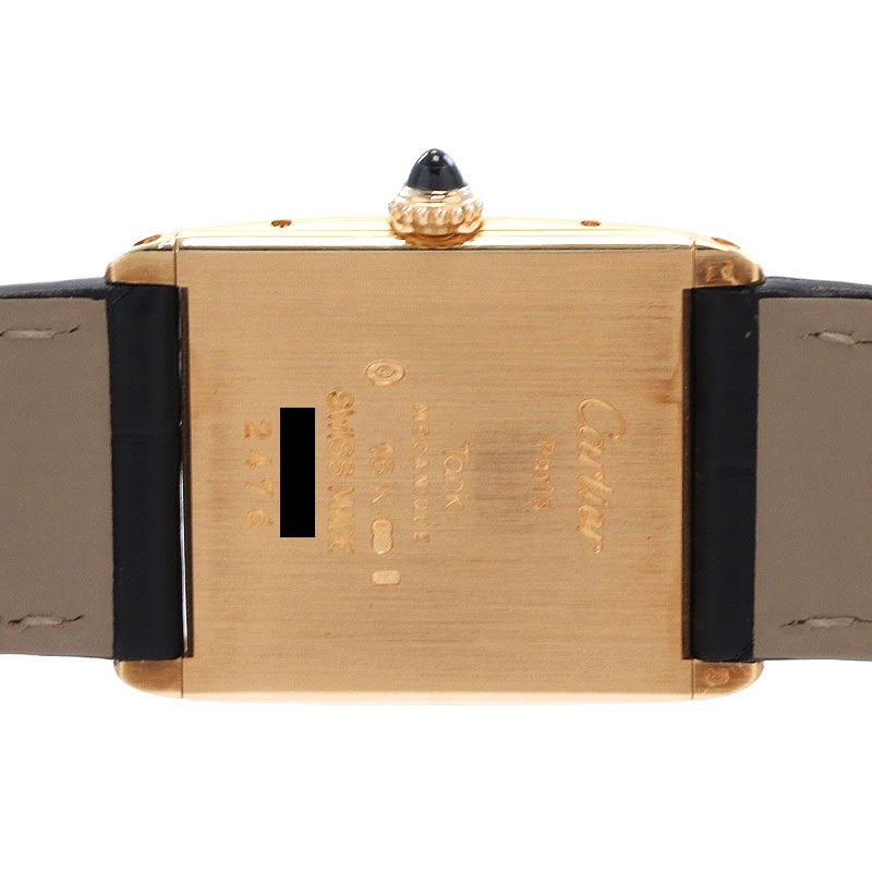 【中古】CARTIER TANK ARRONDIE / TANK ELLIPSE LARGE MODEL カルティエ タンク アロンディ LM /タンク エリプス LM 81722553 (896041)