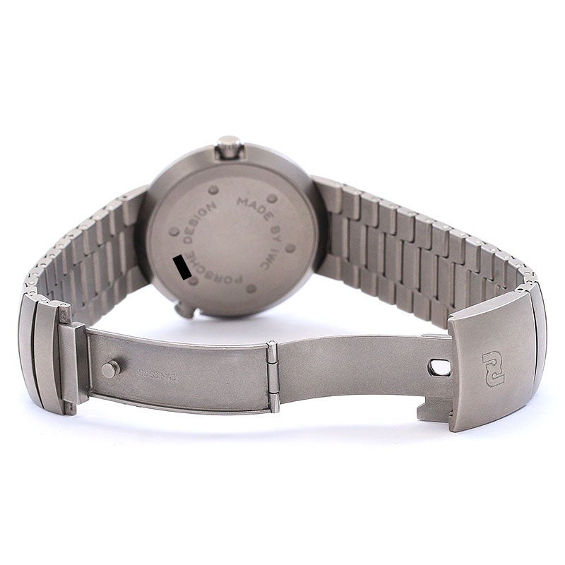 【中古】PORSCHE DESIGN BY IWC TRAVELERS WATCH WORLD TIME ポルシェ・デザイン by アイ・ダブリュー・シー トラベラーズ・ウォッチ・ワールドタイム IW382201 (3822-001)