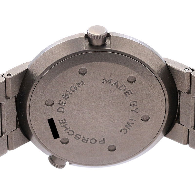 【中古】PORSCHE DESIGN BY IWC TRAVELERS WATCH WORLD TIME ポルシェ・デザイン by アイ・ダブリュー・シー トラベラーズ・ウォッチ・ワールドタイム IW382201 (3822-001)