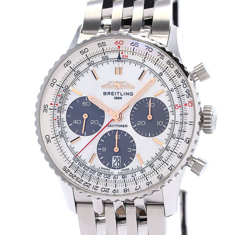 非売品 ブライトリング BREITLING スピーカー Bluetooth 中古】BREITLING NAVITIMER B01 CHRONOGRAPH 41 JAPAN EDITION