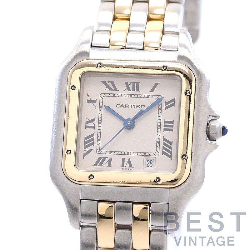 【中古】CARTIER PANTHERE DE CARTIER MEDIUM MODEL 2ROW カルティエ パンテール ドゥ カルティエ MM 2ロウ 83083242 (183949)