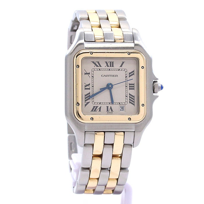 【中古】CARTIER PANTHERE DE CARTIER MEDIUM MODEL 2ROW カルティエ パンテール ドゥ カルティエ MM 2ロウ 83083242 (183949)