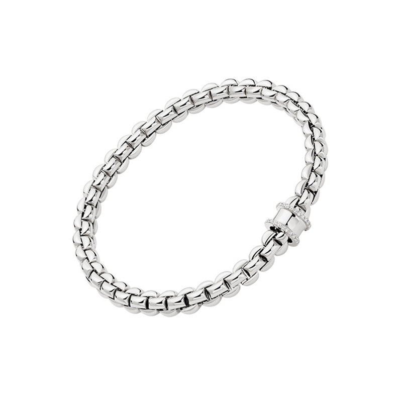 FOPE EKA COLLECTION FLEX'IT フォッペ エカ コレクション フレグジット ブレスレット M ダイヤモンドパヴェ 72810BX_BB_B_XBX_00M