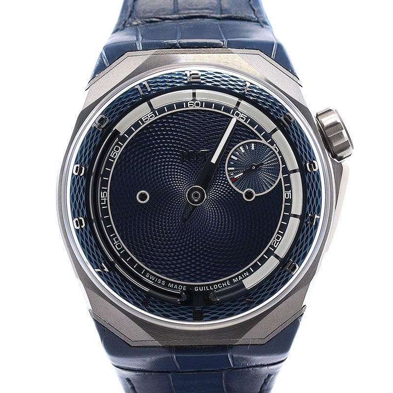 【中古】HYT T1 TITANIUM GUILLOCHE エイチワイティー T1 チタン ギョーシェ H03421-A