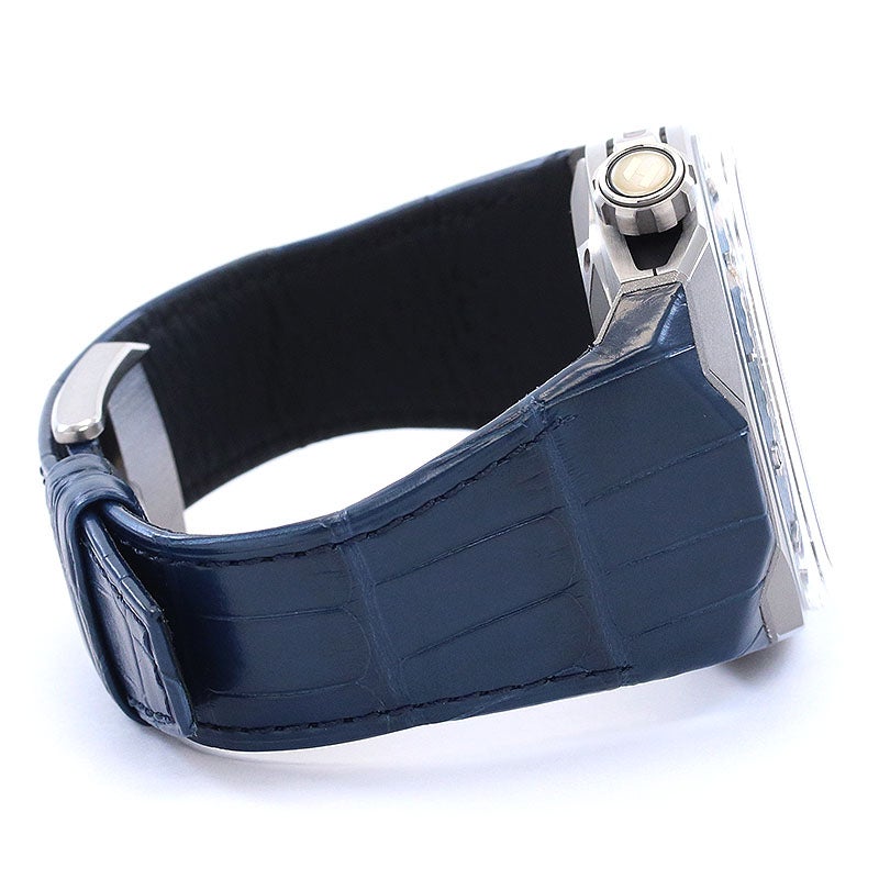【中古】HYT T1 TITANIUM GUILLOCHE エイチワイティー T1 チタン ギョーシェ H03421-A