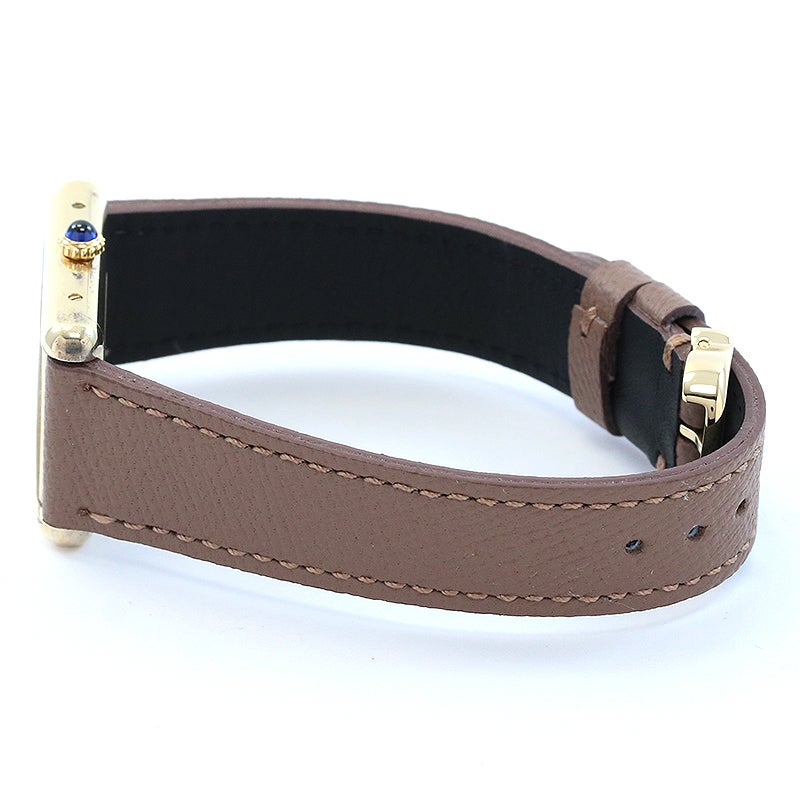 中古】CARTIER MUST TANK LARGE MODEL VERMEIL カルティエ マスト