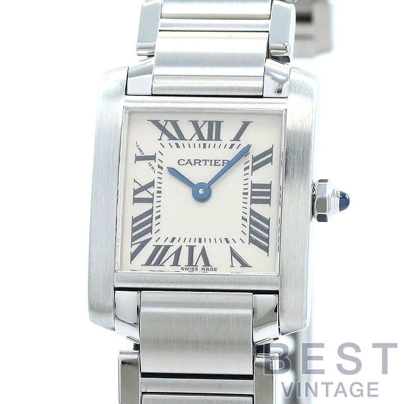 【中古】CARTIER TANK FRANCAISE SMALL MODEL カルティエ タンク フランセーズ SM W51008Q3