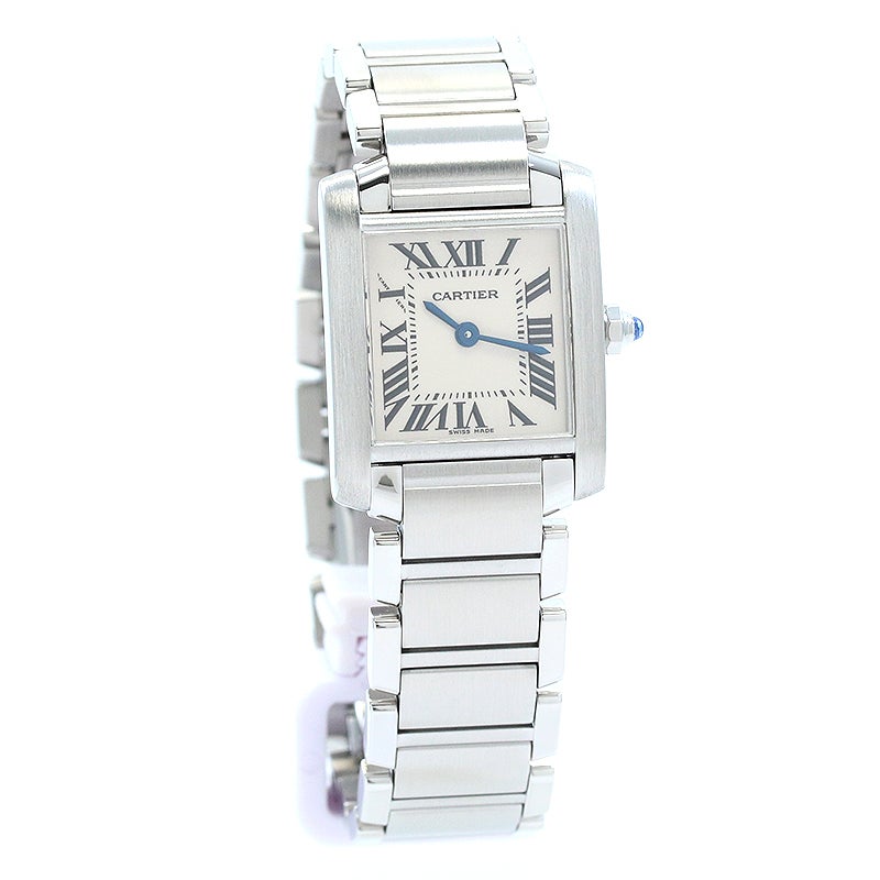 【中古】CARTIER TANK FRANCAISE SMALL MODEL カルティエ タンク フランセーズ SM W51008Q3