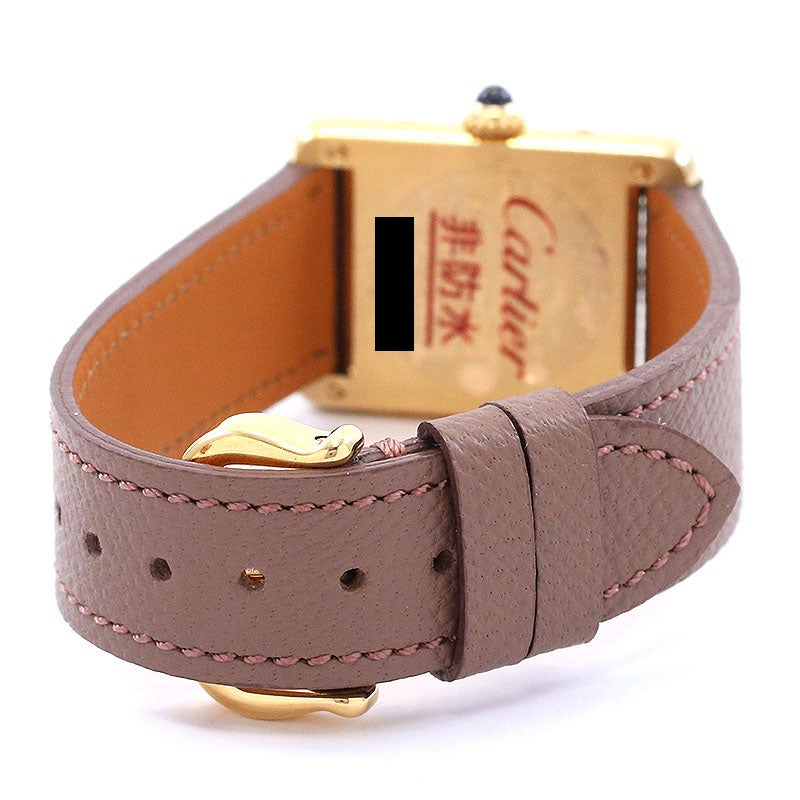【中古】CARTIER MUST TANK SMALL MODEL VERMEIL カルティエ マスト タンク SM ヴェルメイユ W1003153