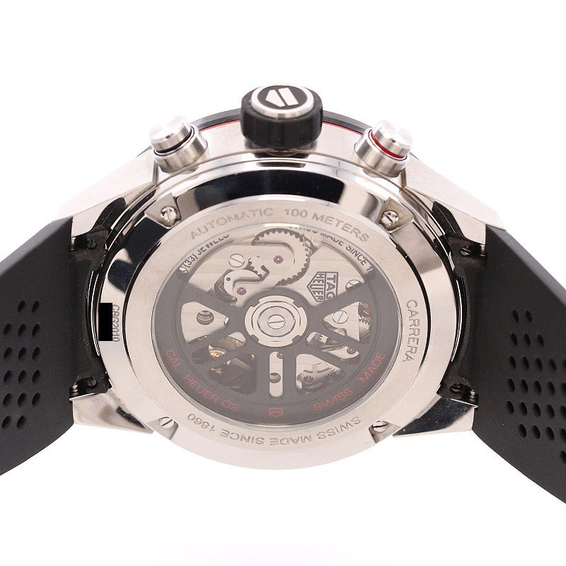 中古】TAG HEUER CARRERA CALIBRE HEUER 02 CHRONOGRAPH 43MM タグ