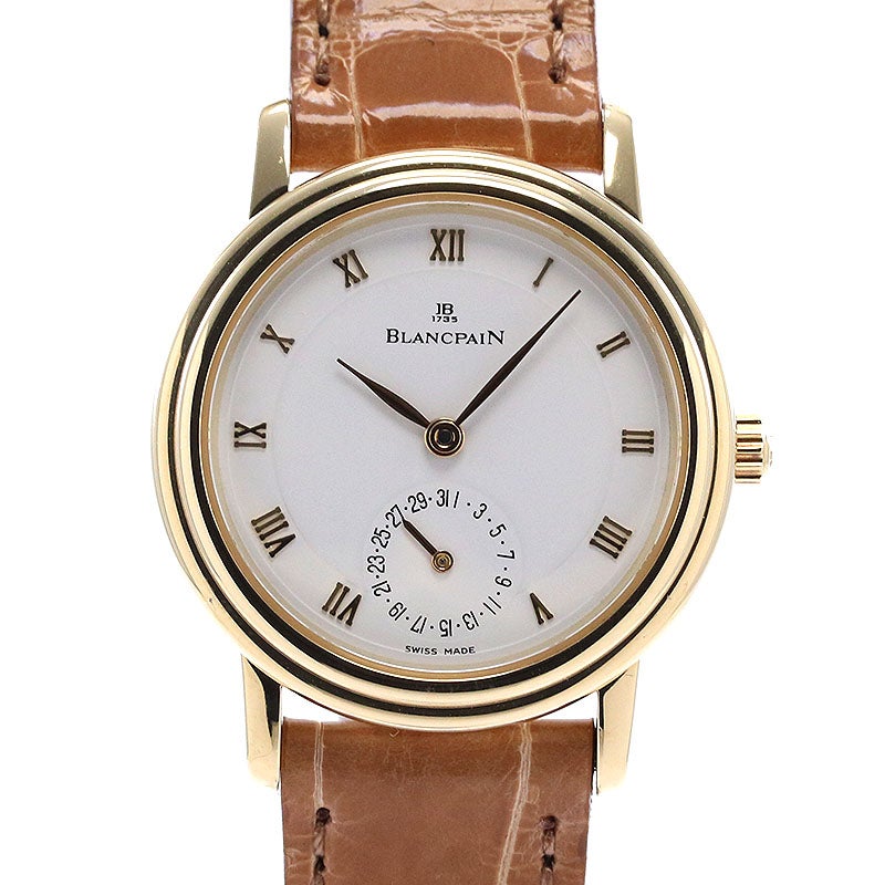 中古】BLANCPAIN LADY VILLERET DISK CALENDAR ブランパン レディ
