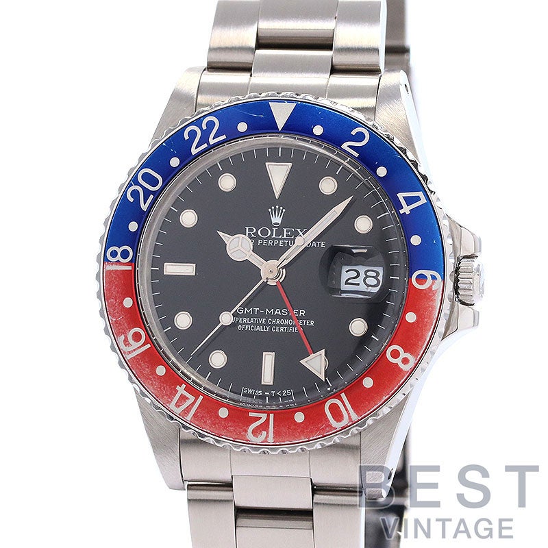 【中古】ROLEX GMT-MASTER I ロレックス GMTマスター I 16750