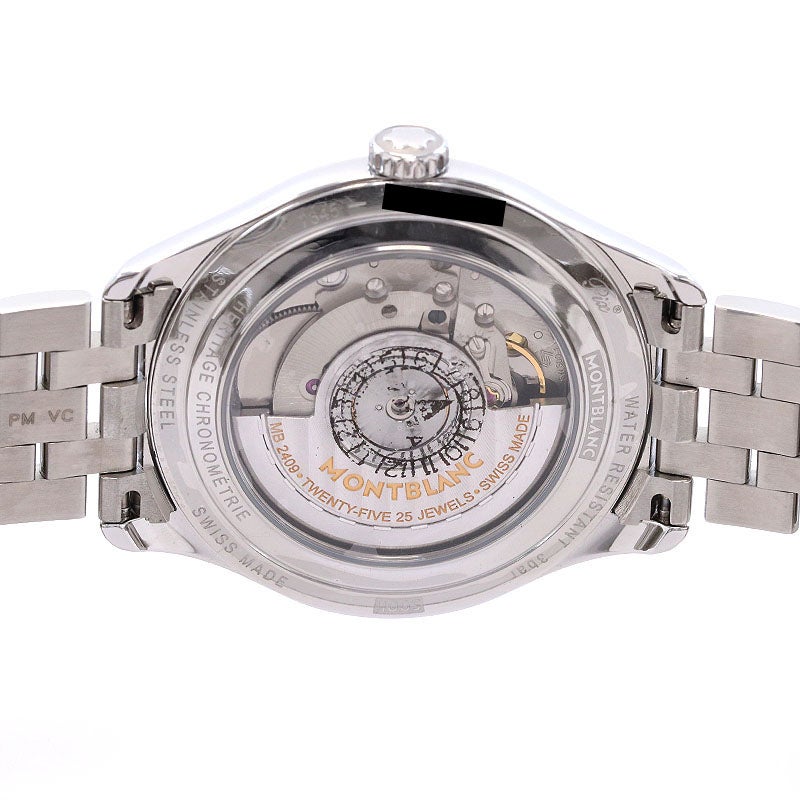 【中古】MONTBLANC HERITAGE CHRONOMETRIE AUTOMATIC 38MM モンブラン ヘリテイジ クロノメトリー オートマティック 38MM MB112519