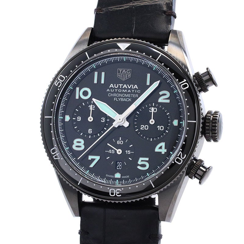 中古】TAG HEUER AUTAVIA 60TH ANNIVERSARY FLYBACK CHRONOGRAPH タグ