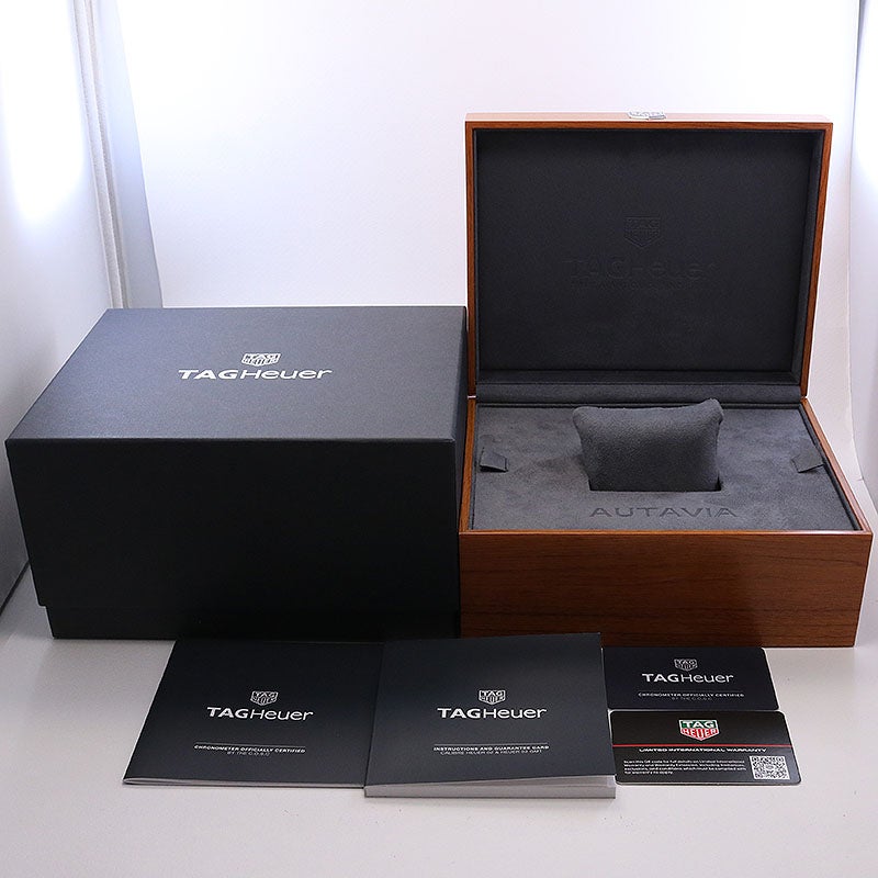 中古】TAG HEUER AUTAVIA 60TH ANNIVERSARY FLYBACK CHRONOGRAPH タグ